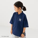 ネイビー | キッズ MLB ポロシャツ | chil2