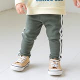 Eライン/カーキ | キッズ レギンス パンツ | chil2