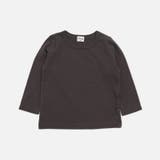 チャコール | 綿100％ 無地 長袖Tシャツ | chil2