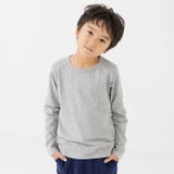 グレー | 綿100％ 無地 長袖Tシャツ | chil2