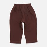 ブラウン | ストレッチ ワイドパンツ キッズ | chil2