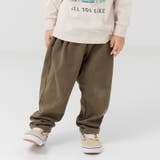 カーキ | ストレッチ ワイドパンツ キッズ | chil2