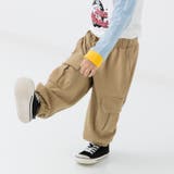 ベージュ | キッズ カーゴパンツ ストレッチ | chil2