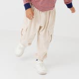 クリーム | キッズ カーゴパンツ ストレッチ | chil2