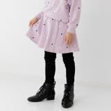 Jハート/ラベンダー | 総柄 プリント スカッツ | chil2