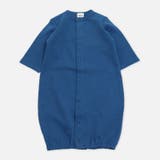 ブルー | ツーウェイオール 綿100％ ロンパース | chil2