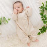 クリーム | ツーウェイオール 綿100％ ロンパース | chil2