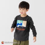 チャコール | トムとジェリー 長袖Tシャツ キッズ | chil2