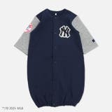 ネイビー | MLB ツーウェイオール ロンパース | chil2