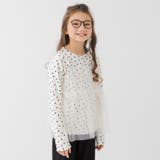 Eドット/クリーム | キッズ 長袖 Tシャツ | chil2