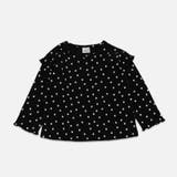 Fドット/ブラック | キッズ 長袖 Tシャツ | chil2