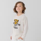 Aタイガー/クリーム | キッズ 長袖 Tシャツ | chil2