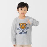 Bタイガー/グレー | キッズ 長袖 Tシャツ | chil2