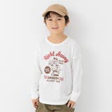 Gピーナッツ/ホワイト | キッズ 長袖 Tシャツ | chil2