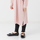 Fドット/ブラック | キッズ レギンス 女の子 | chil2