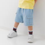 サックス | キッズ カーゴ ハーフパンツ | chil2
