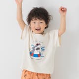 Aサメ/クリーム | キッズ 半袖 Tシャツ | chil2