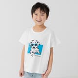 Eダルメシアン/ホワイト | キッズ 半袖 Tシャツ | chil2