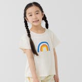 Gにじ/クリーム | キッズ 半袖 Tシャツ | chil2