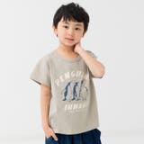 Mペンギン/カーキ | キッズ 半袖 Tシャツ | chil2