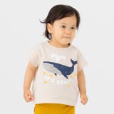 Oクジラ/クリーム | キッズ 半袖 Tシャツ | chil2