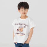 Aポテト/ホワイト | キッズ 半袖 Tシャツ | chil2