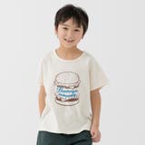 Dバーガー/クリーム | キッズ 半袖 Tシャツ | chil2