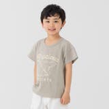 Sくま/カーキ | キッズ 半袖 Tシャツ | chil2