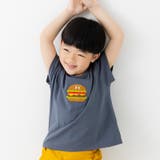 Bバーガー/チャコール | キッズ 半袖 Tシャツ | chil2