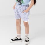 D花柄/ラベンダー | キッズ ショートパンツ 女の子 | chil2