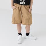 ベージュ | キッズ ハーフパンツ ステッチ | chil2