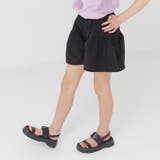 ブラック | キッズ キュロットパンツ ショート | chil2