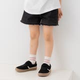 ブラック | キッズ デニム ショートパンツ | chil2