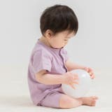 ラベンダー | ロンパース カバーオール 半袖 | chil2