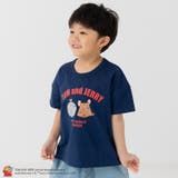 Fファニーアート/ネイビー | トムとジェリー Tシャツ キッズ | chil2