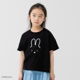 Cフェイス/ブラック | ミッフィー キッズ 半袖 | chil2