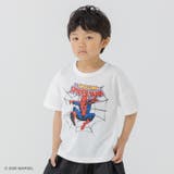 Aスパイダーマン/ホワイト | キッズ マーベル 半袖 | chil2