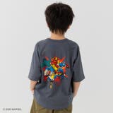 Dアベンジャーズ/チャコール | キッズ マーベル 半袖 | chil2