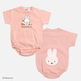 スモークピンク | ミッフィー 半袖 ロンパース | chil2