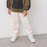 クリーム | 裏起毛 テレコ ワイドパンツ | chil2