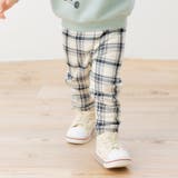 Kチェック/ブラック | 裏起毛 10分丈 レギンスパンツ | chil2