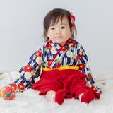 つばき柄 | 袴 ロンパース カバーオール | chil2