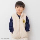 パドレス/ベージュ | MLB 刺繍ロゴ ボアベスト | chil2