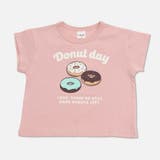 Oドーナツ/Sピンク | プリント 半袖 Tシャツ | chil2