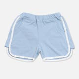 サックス | パイピング ショートパンツ 無地 | chil2