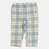 Aチェック/サックス | 総柄 7分丈 レギンスパンツ | chil2
