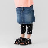 Dドット/ブラック | 総柄 7分丈 レギンスパンツ | chil2