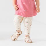 Gさくらんぼ/クリーム | 総柄 7分丈 レギンスパンツ | chil2