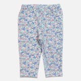 H小花柄/パープル | 総柄 7分丈 レギンスパンツ | chil2