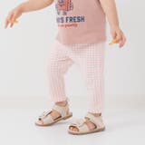 ピンク | 7分丈 ストレッチ レギンスパンツ | chil2